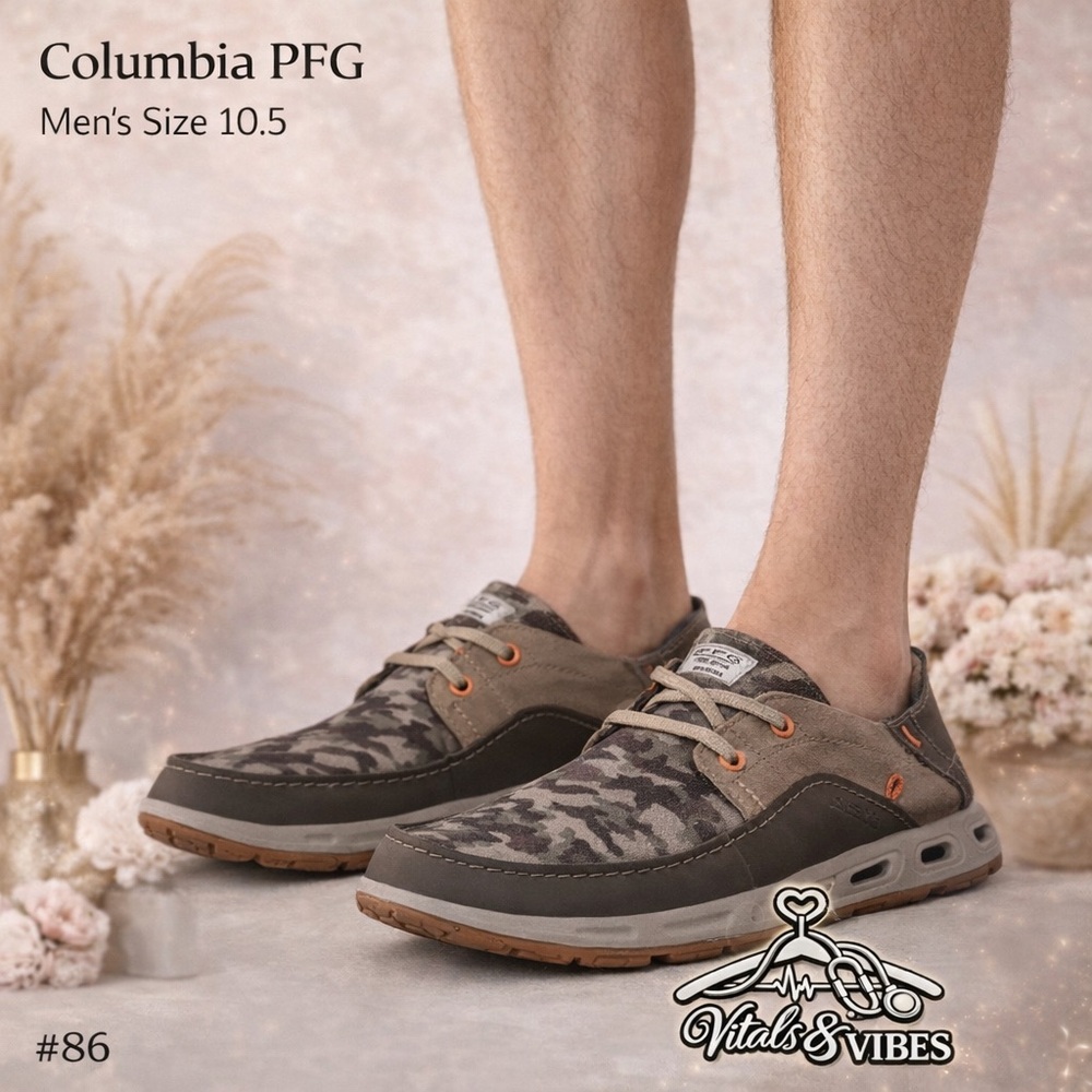 Columbia Bahama Vent PFG Boat Shoe Size 10.5 NEW